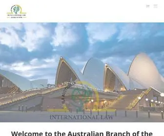 Ila.org.au(International Law Association) Screenshot