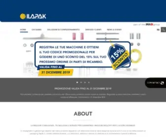 Ilapak.it(IMA Ilapak) Screenshot