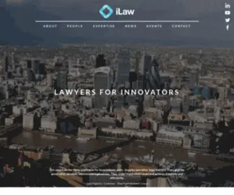 Ilaw.co.uk(Lawyers For Innovators) Screenshot