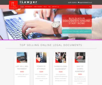 Ilawyer.co.za(Valid Legal Forms) Screenshot