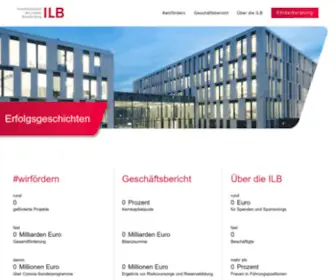 ILB-Geschaeftsbericht.de(ILB Geschaeftsbericht) Screenshot