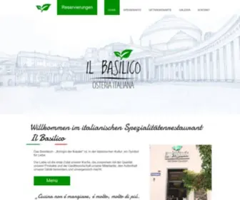 Ilbasilico.at(Il Basilico Wien Österreich (Vienna Austria)) Screenshot
