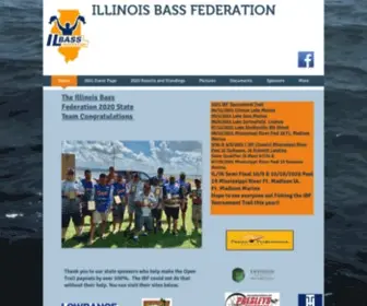 Ilbassfed.com(Illinois Bass Federation) Screenshot