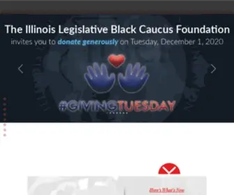 ILBCF.org(Illinois Legislative Black Caucus Foundation) Screenshot