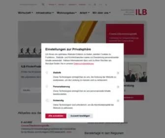 ILB.de(ILB-Investitionsbank des Landes Brandenburg) Screenshot