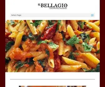 Ilbellagio.com(ITALIAN RESTAURANT) Screenshot