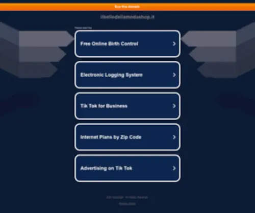Ilbellodellamodashop.it(Modalità) Screenshot