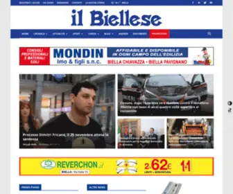 Ilbiellese.it(Il Biellese) Screenshot