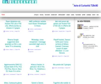 Ilbloggatore.com(IL BLOGGATORE) Screenshot