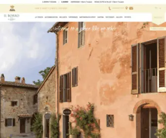 Ilborro.com(Relais & Châteaux) Screenshot