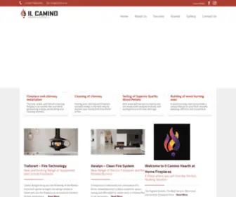 Ilcamino.net(Fireplaces and more) Screenshot