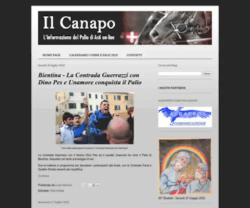 Ilcanapo.com(Il Canapo) Screenshot
