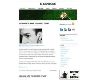 Ilcantone.com(IL CANTONE) Screenshot