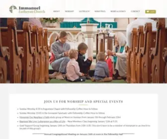 Ilcboise.org(Immanuel Lutheran Church) Screenshot