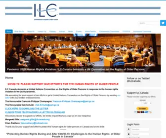 Ilccanada.org(International Longevity Centre Canada) Screenshot