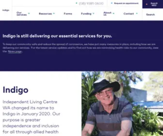 ILC.com.au(Independent Living Centre WA) Screenshot
