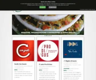 Ilcircolodeibuongustai.net(Azioni Gastronomiche) Screenshot