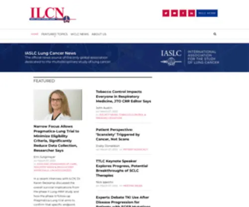 ILCN.org((ILCN/WCLC)) Screenshot