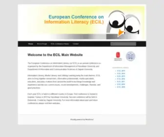 Ilconf.org(European Conference on Information Literacy) Screenshot