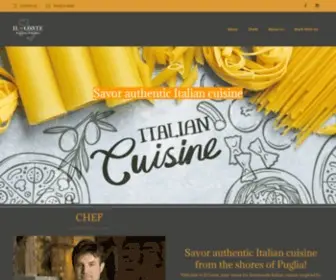 Ilconterestaurant.com(IL Conte Restaurant) Screenshot