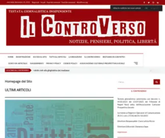 Ilcontroverso.it(Il ControVerso) Screenshot