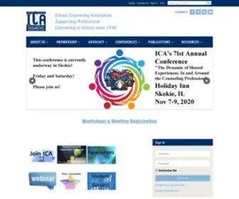 Ilcounseling.org(Illinois Counseling Association) Screenshot