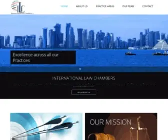ILC.qa(Law Firms in Qatar) Screenshot