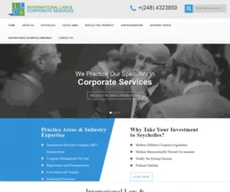 Ilcssez.com(Law and Corporate Services) Screenshot