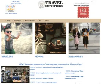 Ilctraveloutfitters.com(Travel Outfitters) Screenshot