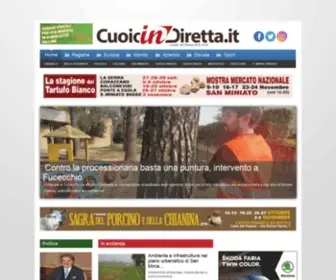 Ilcuoioindiretta.it(Cuoio in diretta) Screenshot