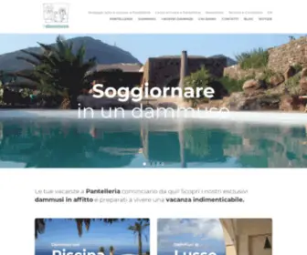 Ildammuso.com(Home page del sito) Screenshot