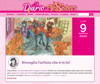 Ildiariodelleteasisters.it(Il diario delle Tea Sisters) Screenshot