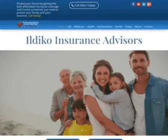 Ildikoinsurance.com(Insurance Broker Agent) Screenshot