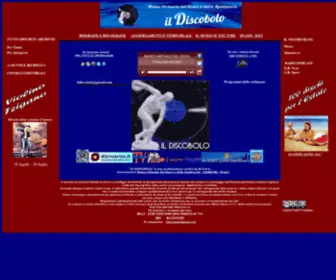 Ildiscobolo.net(Il Discobolo Museo Virtuale del Disco e dello Spettacolo) Screenshot