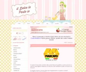 Ildolceloportoio.it(Il Dolce lo Porto Io) Screenshot