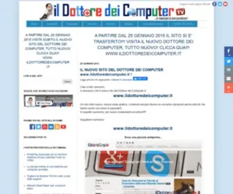 Ildottoredeicomputer.com(Il Dottore dei Computer) Screenshot