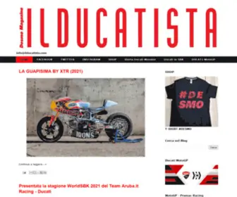 Ilducatista.com(Il Ducatista) Screenshot