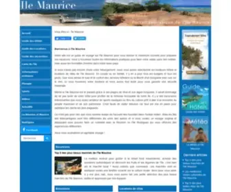 Ile-Maurice.fr(Ile Maurice) Screenshot