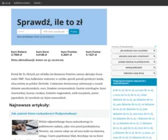 Ile-TO-ZL.pl(Kursy walut) Screenshot
