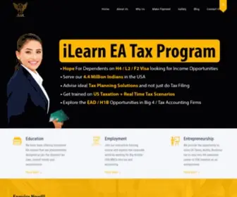 Ileadtaxacademy.com(Enrolled Agent Course Training Institute) Screenshot