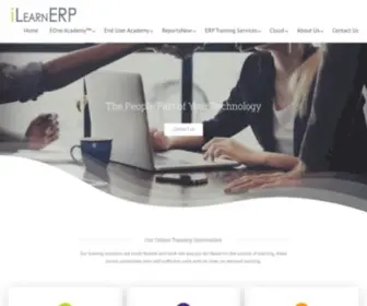 Ilearnerp.com(The People Part of Your ERP Solution) Screenshot