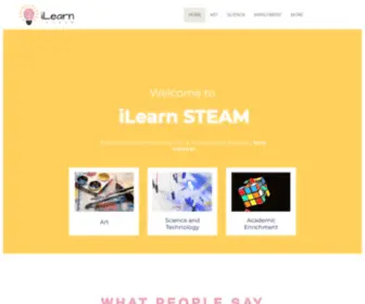 Ilearnsteamllc.com(ILearn STEAM) Screenshot