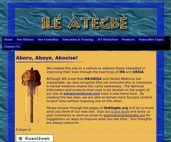 Ileategbe.org(Ile Ategbe) Screenshot