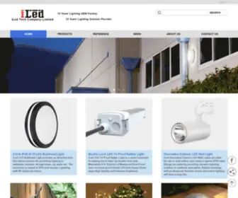 Iled-LUX.com(Commercial Light) Screenshot