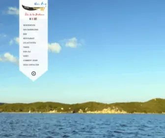 Iledelabaleine.com(Whale Island Resort) Screenshot