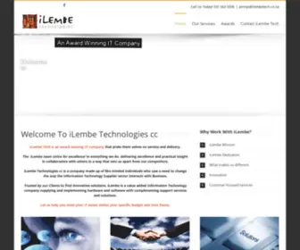 Ilembetech.co.za(The Home Of IT Excellence) Screenshot