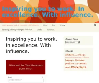 Ilenesaidel.com(Inspiring you to work) Screenshot