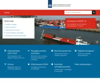 Ilent.nl(De Inspectie Leefomgeving en Transport (ILT)) Screenshot