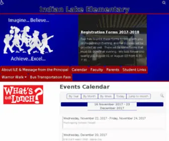 Ileonline.org(Indian Lake Elementary) Screenshot