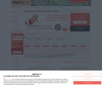 Ilephysique.net(Cours, Exercices Gratuits et aide en physique, Forums) Screenshot